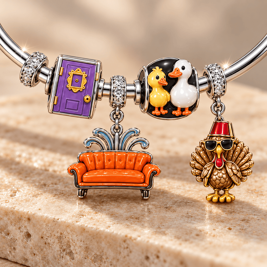 FRS Sliver Charm Bracelet Set TMH