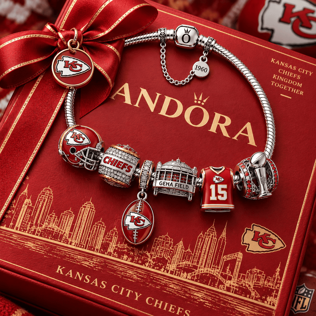 KCC Silver Charm Bracelet Set PTT