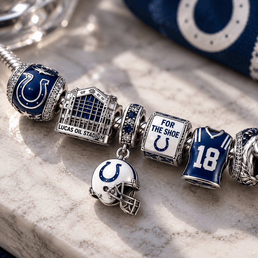 IDC Silver Charm Bracelet Set PTT