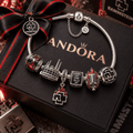 RMS Silver Charm Bracelet Set PTT