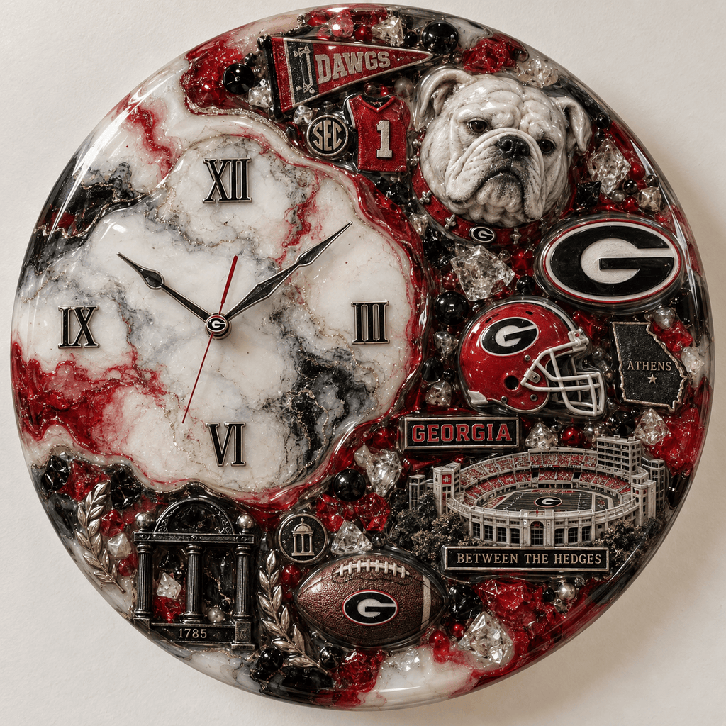 Premium GGBD Statement 3D Decorative Wall Clock HTTT