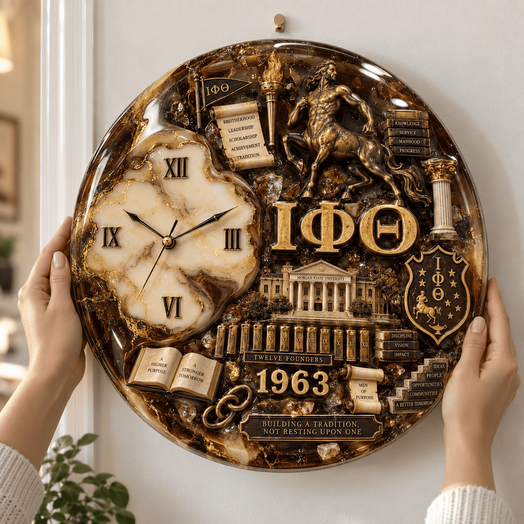 Premium IPT Statement 3D Decorative Wall Clock HTTT