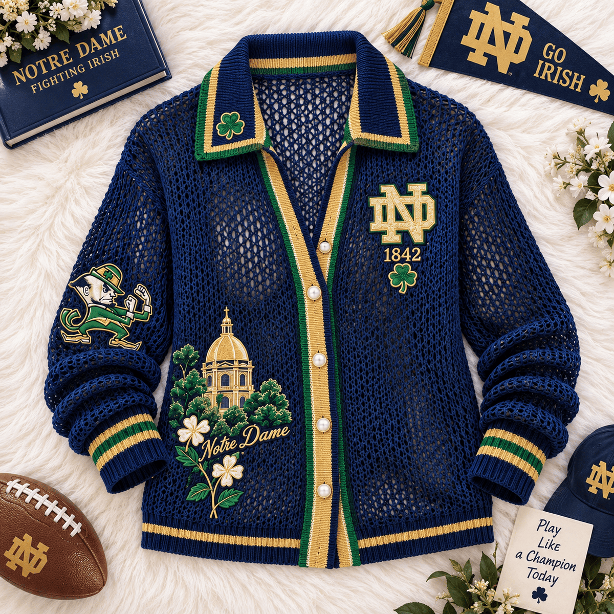 NDFI Women’s Open-Knit Cardigan NTKO