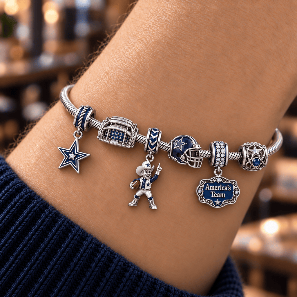 DLCB Silver Charm Bracelet Set HQH