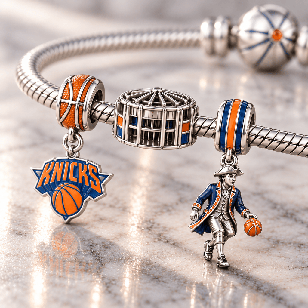 NYK Silver Charm Bracelet Set HQH