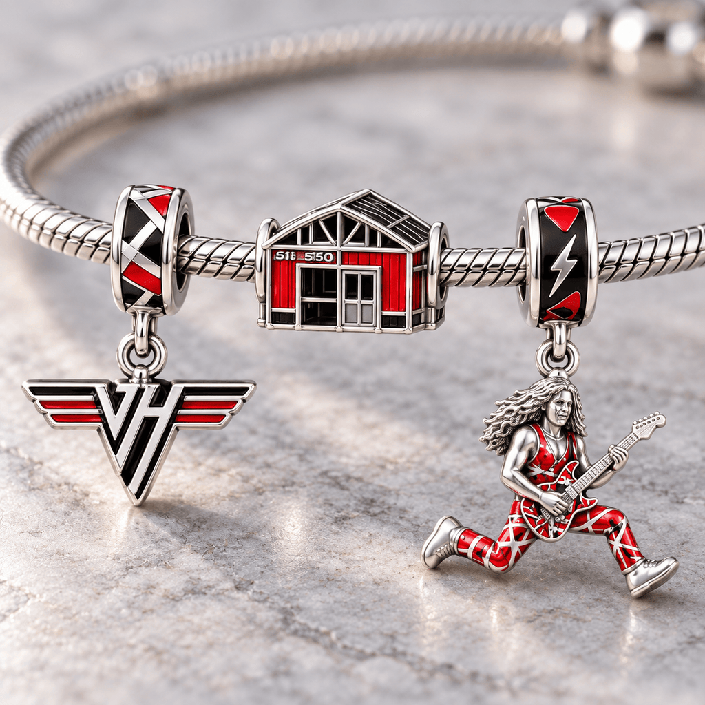 VHL Silver Charm Bracelet Set HQH