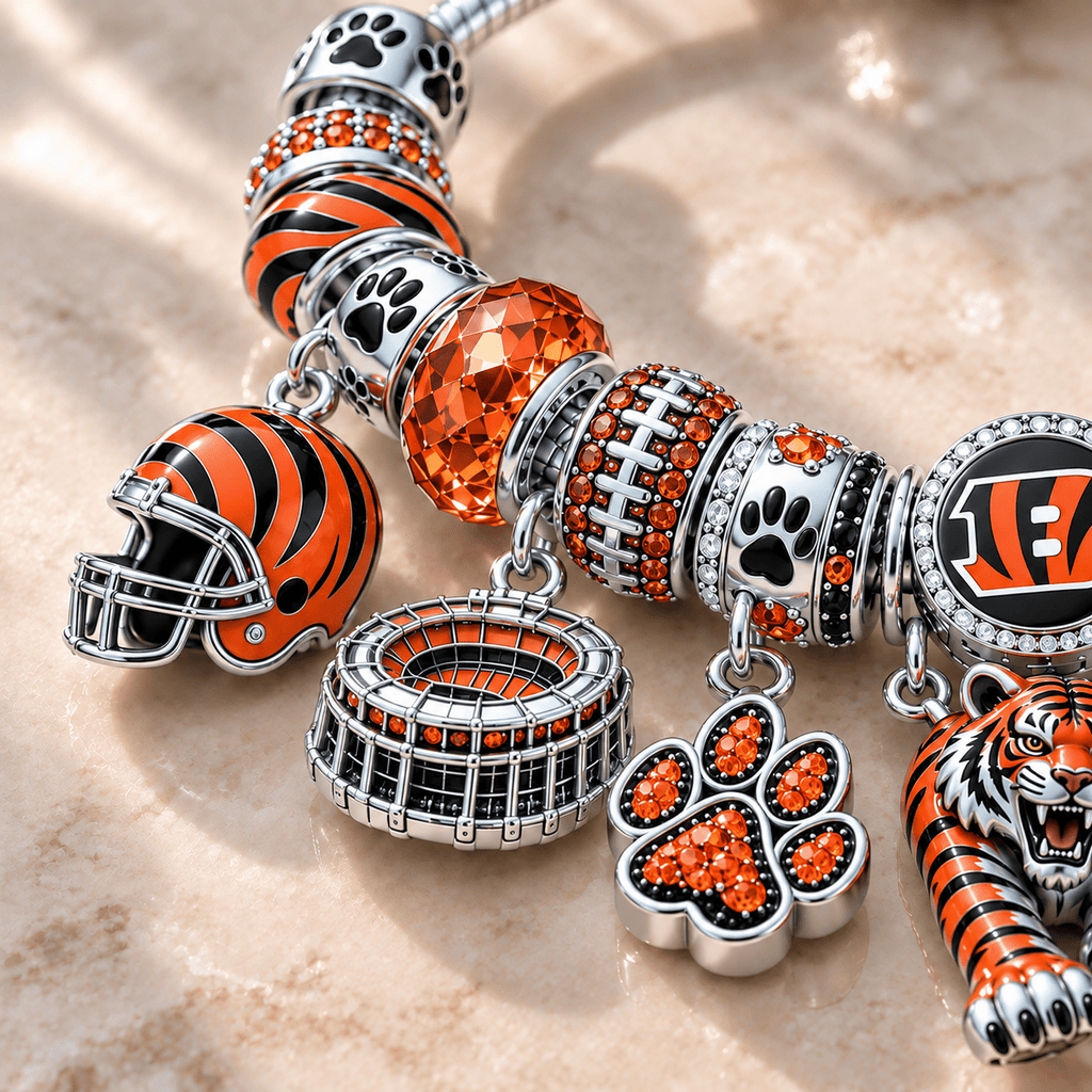 CCBG Silver Charm Bracelet Set NTTB