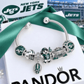 NYJ Silver Charm Bracelet Set VTH