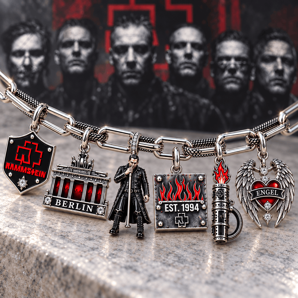 RMS Silver Charm Bracelet Set NTVA