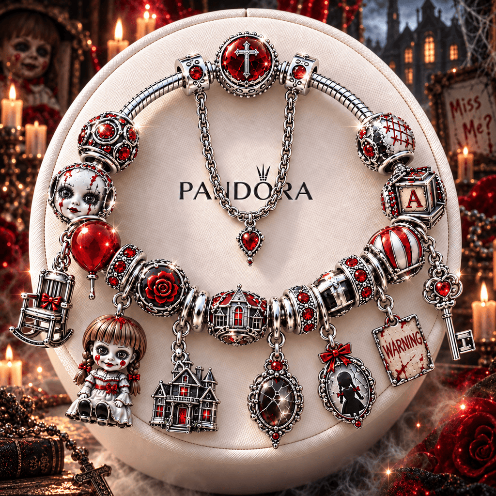 ANBL Silver Charm Bracelet Set NTTB