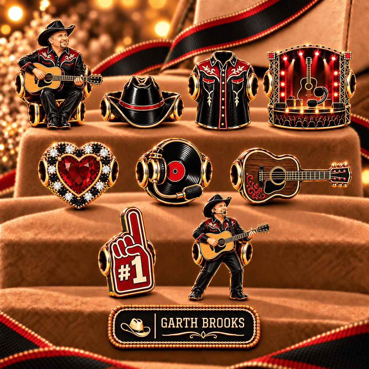 GBR Gold Charm Set PNPA