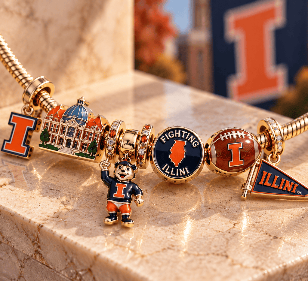 IFI Gold Charm Bracelet Set TTN