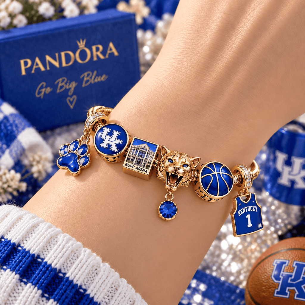 KWC Gold Charm Bracelet Set TTN