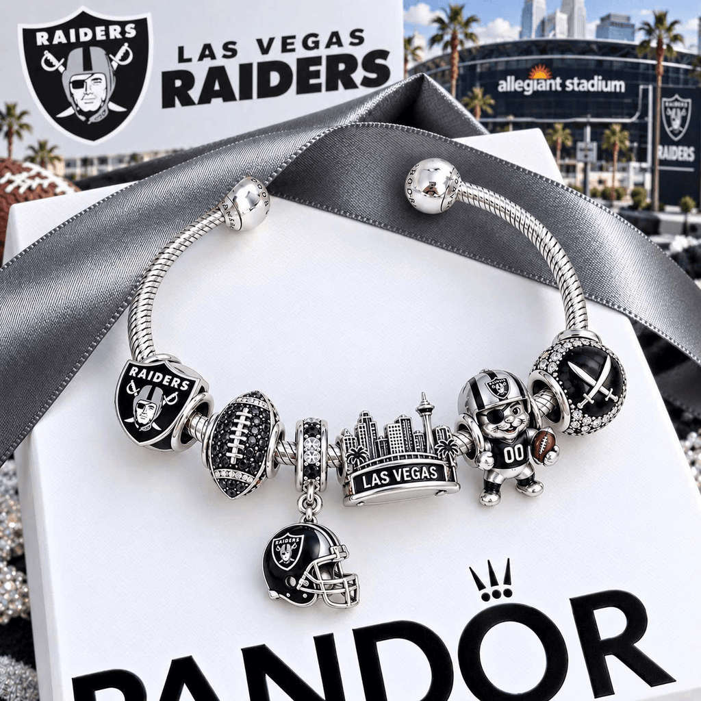 LVR Silver Charm Bracelet Set VTH