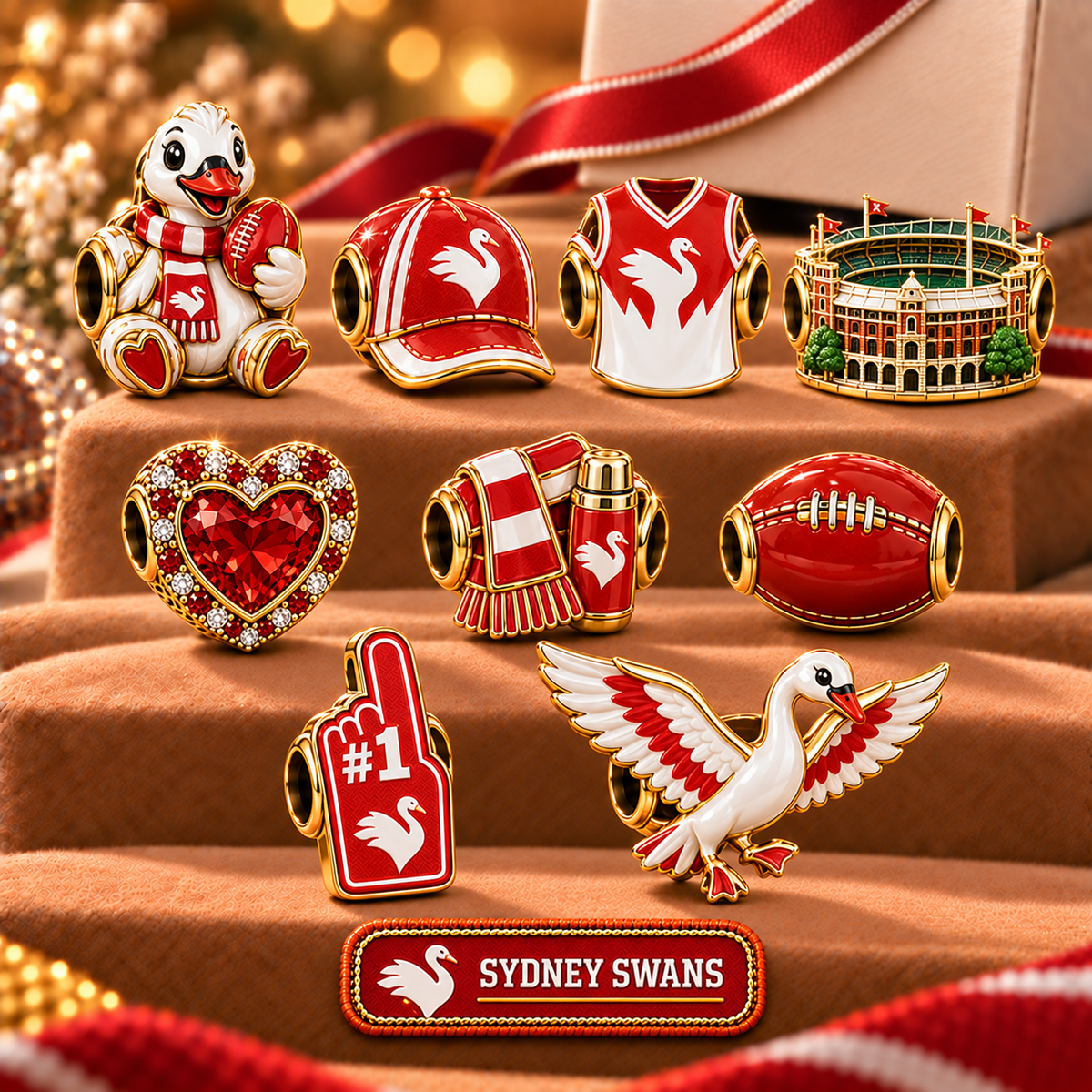 SNSW Gold Charm Set PNPA
