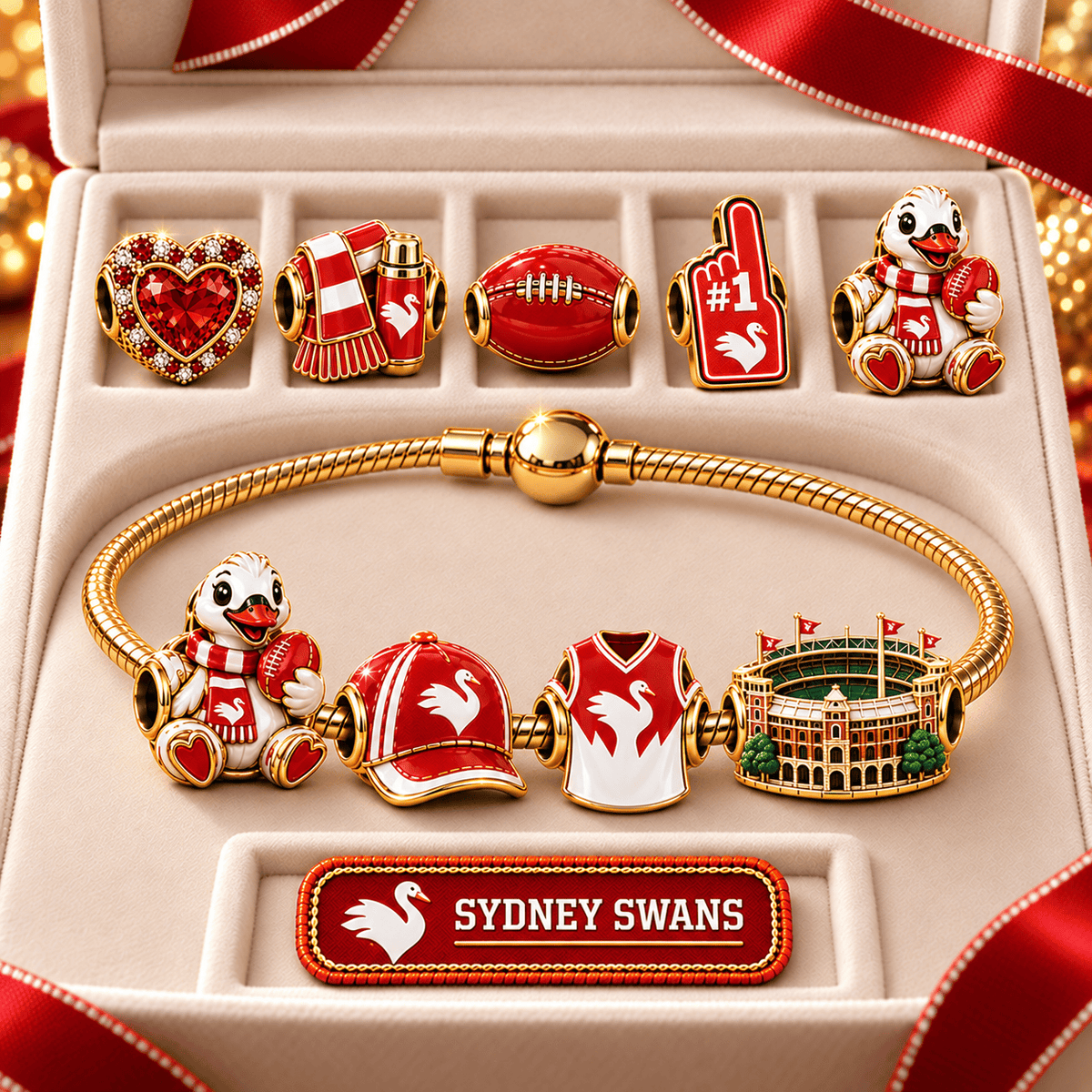 SNSW Gold Charm Set PNPA