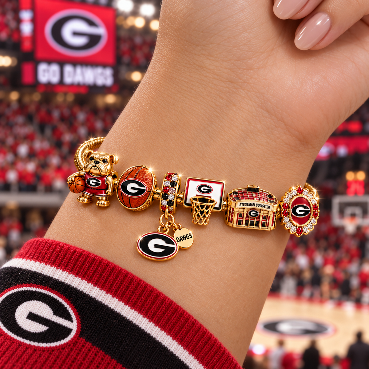 GGBD Gold Charm Bracelet Set TTTT