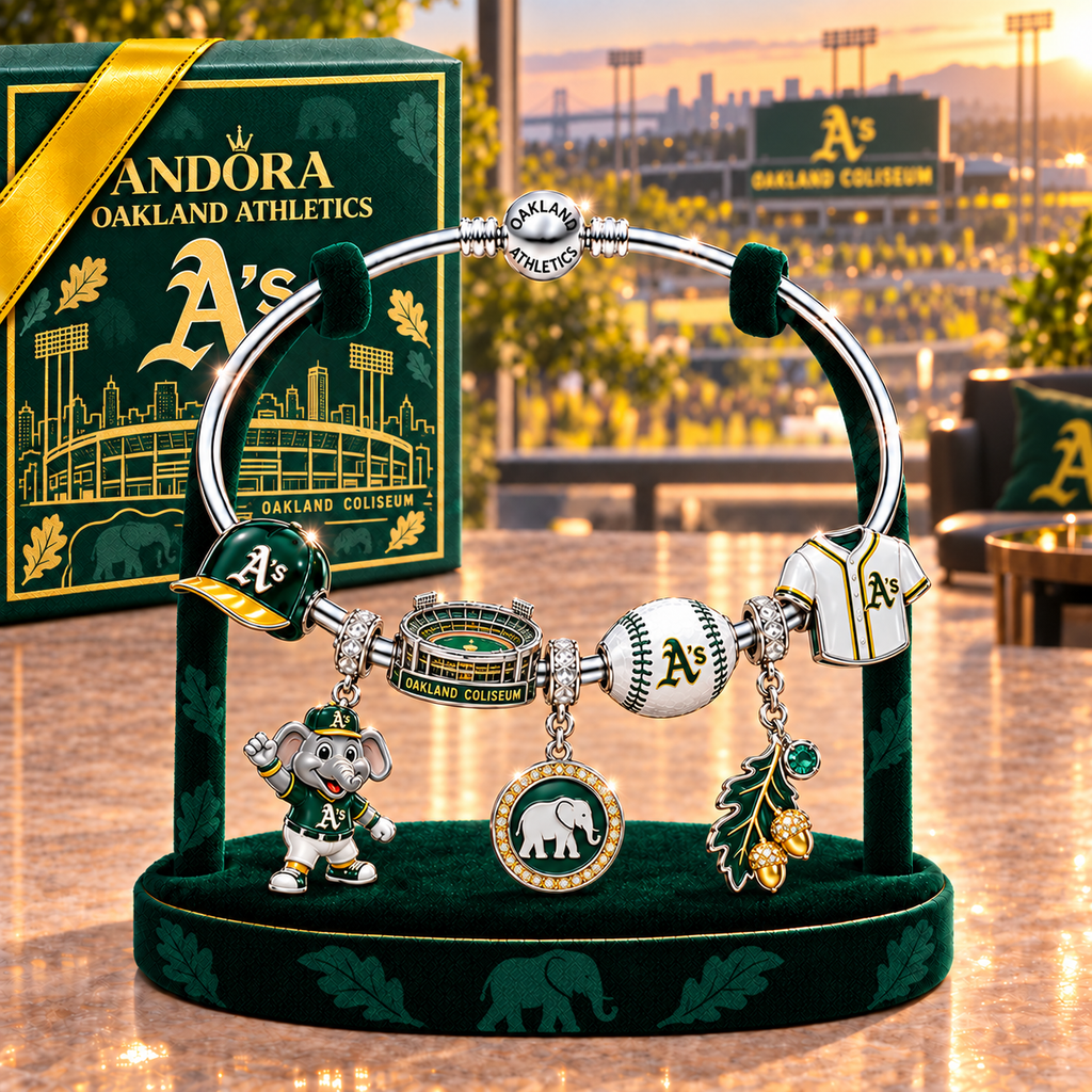 OLA Silver Charm Bracelet Set TMH