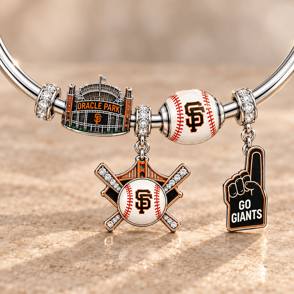 SFG Silver Charm Bracelet Set TMH