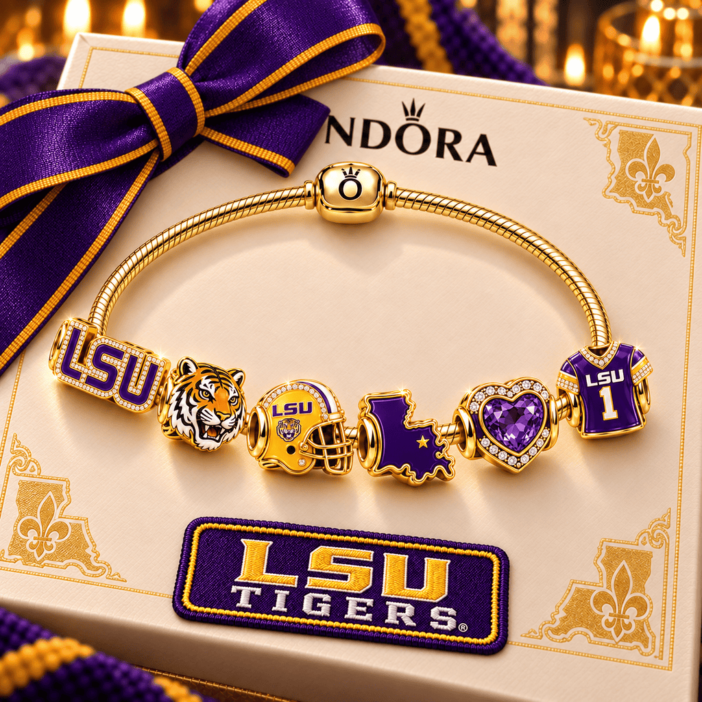 LSUT Gold Charm Set NHVH
