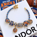 NYK Braided Leather Charm Bracelet Set VTH