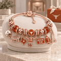 TLH Gold Charm Bracelet Set NHVH