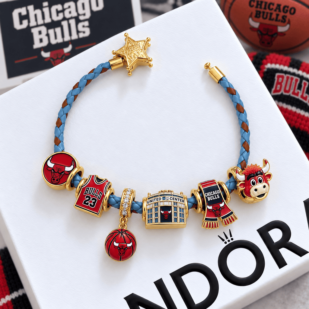 CGB Braided Leather Charm Bracelet Set VTH