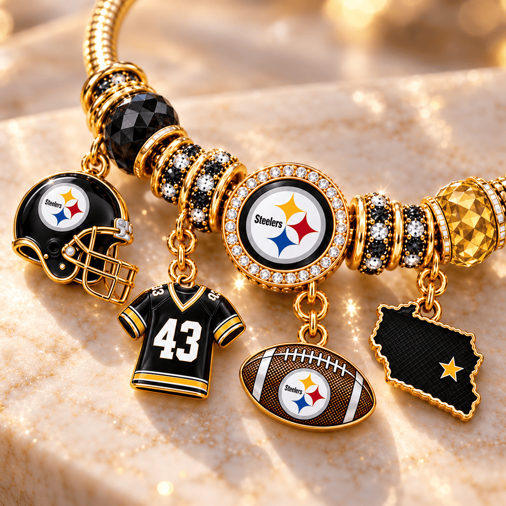 PBS Gold Charm Bracelet Set PNPA