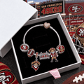 SF49 Silver Charm Bracelet Set VTH