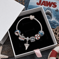 JAWS Silver Charm Bracelet Set VTH