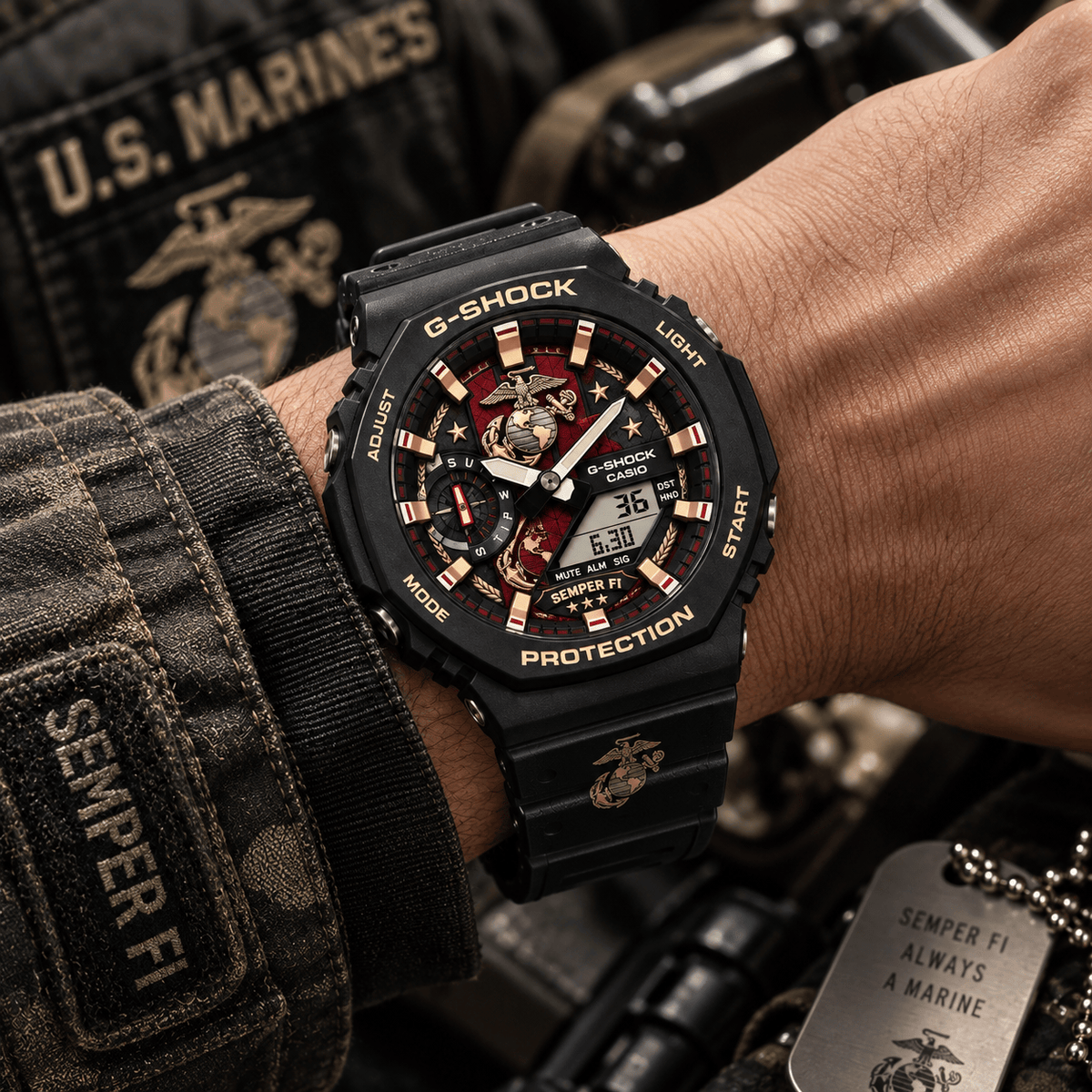 USMC Premium Dial Collector Watch PDL