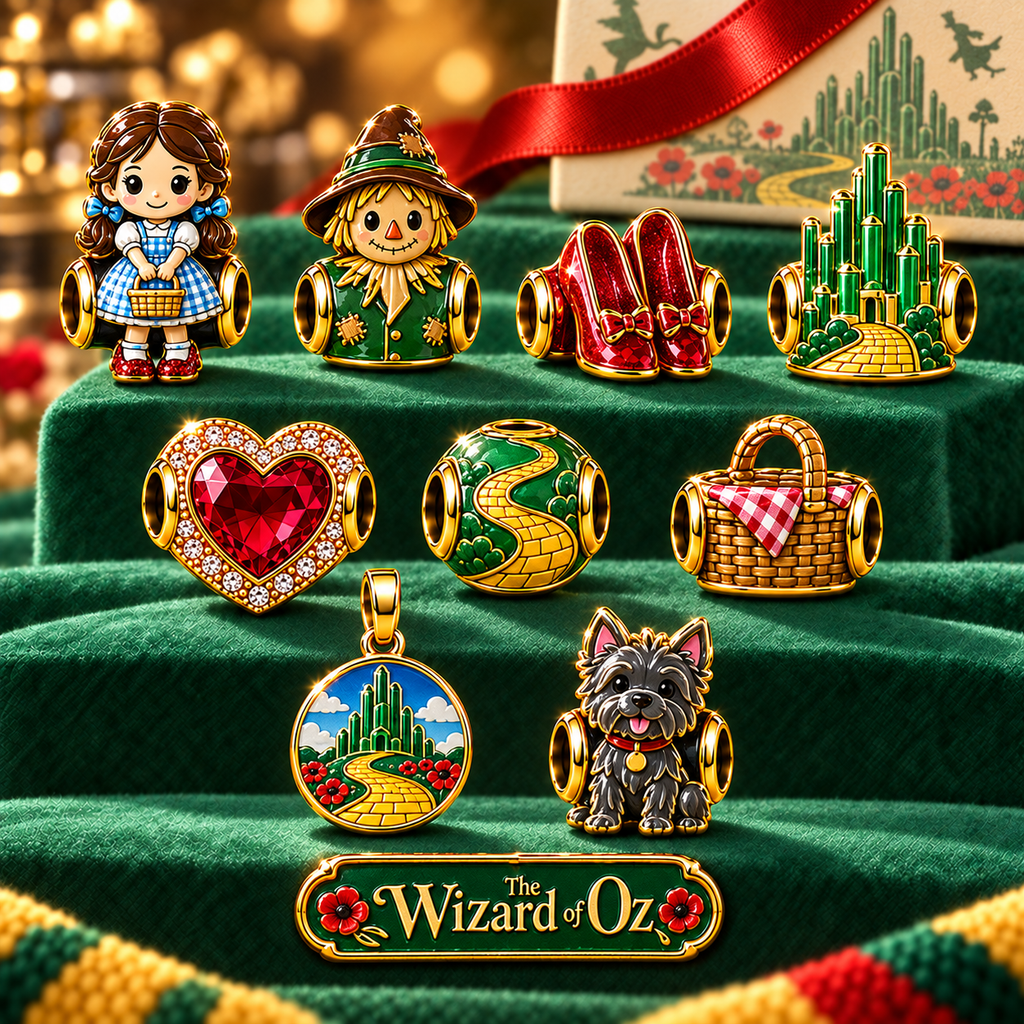 TWOZ Gold Charm Set TTTT