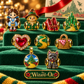 TWOZ Gold Charm Set TTTT