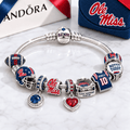 OMR Silver Charm Bracelet Set BMD