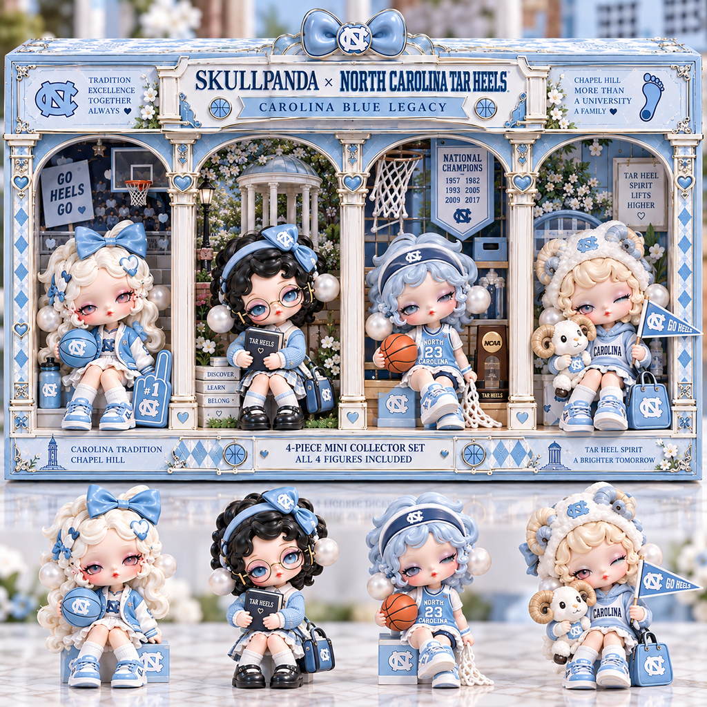 UNC Premium Mini Collectible Character Set NTNA