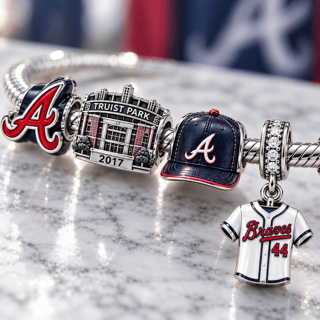ALB Silver Charm Bracelet Set PTT