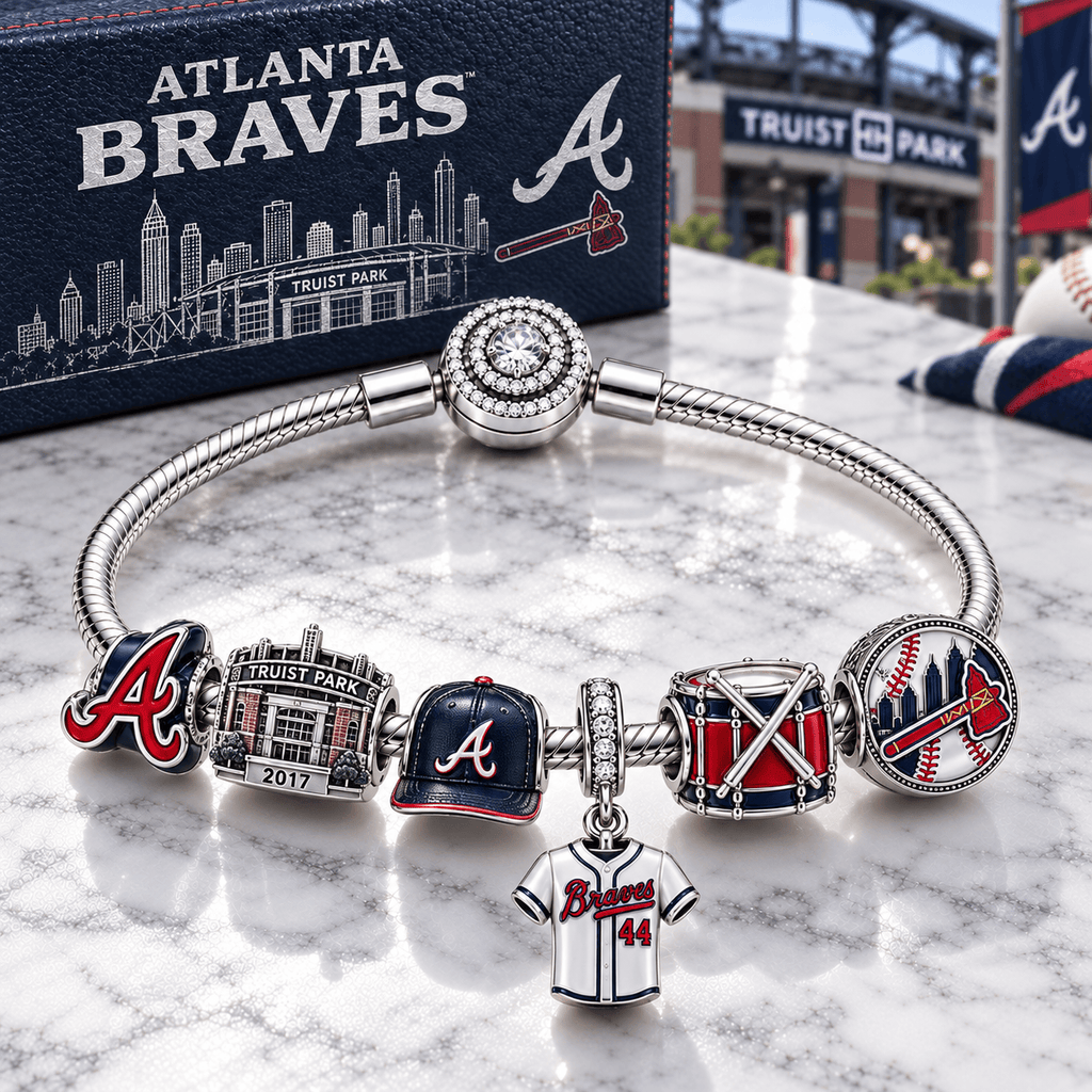 ALB Silver Charm Bracelet Set PTT