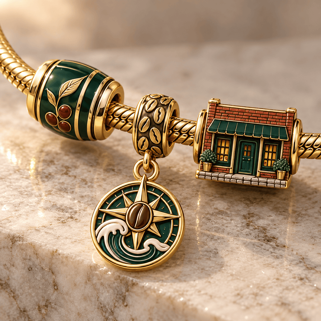 STBK Gold Charm Bracelet Set HQH