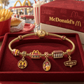 MDN Gold Charm Bracelet Set HQH