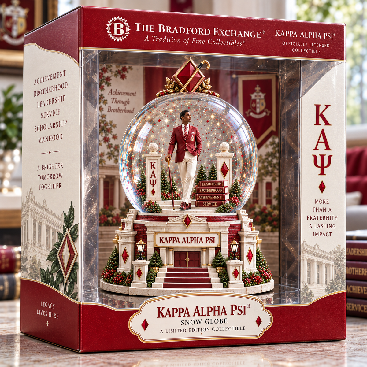 KPAP Premium Sculpted Collector Water Globe NTNA