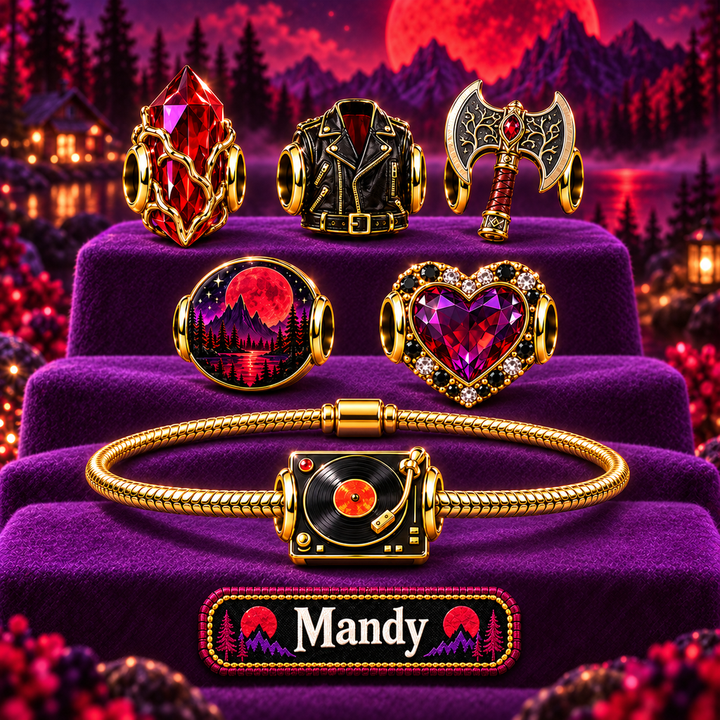 MAN Gold Charm Set PNPA