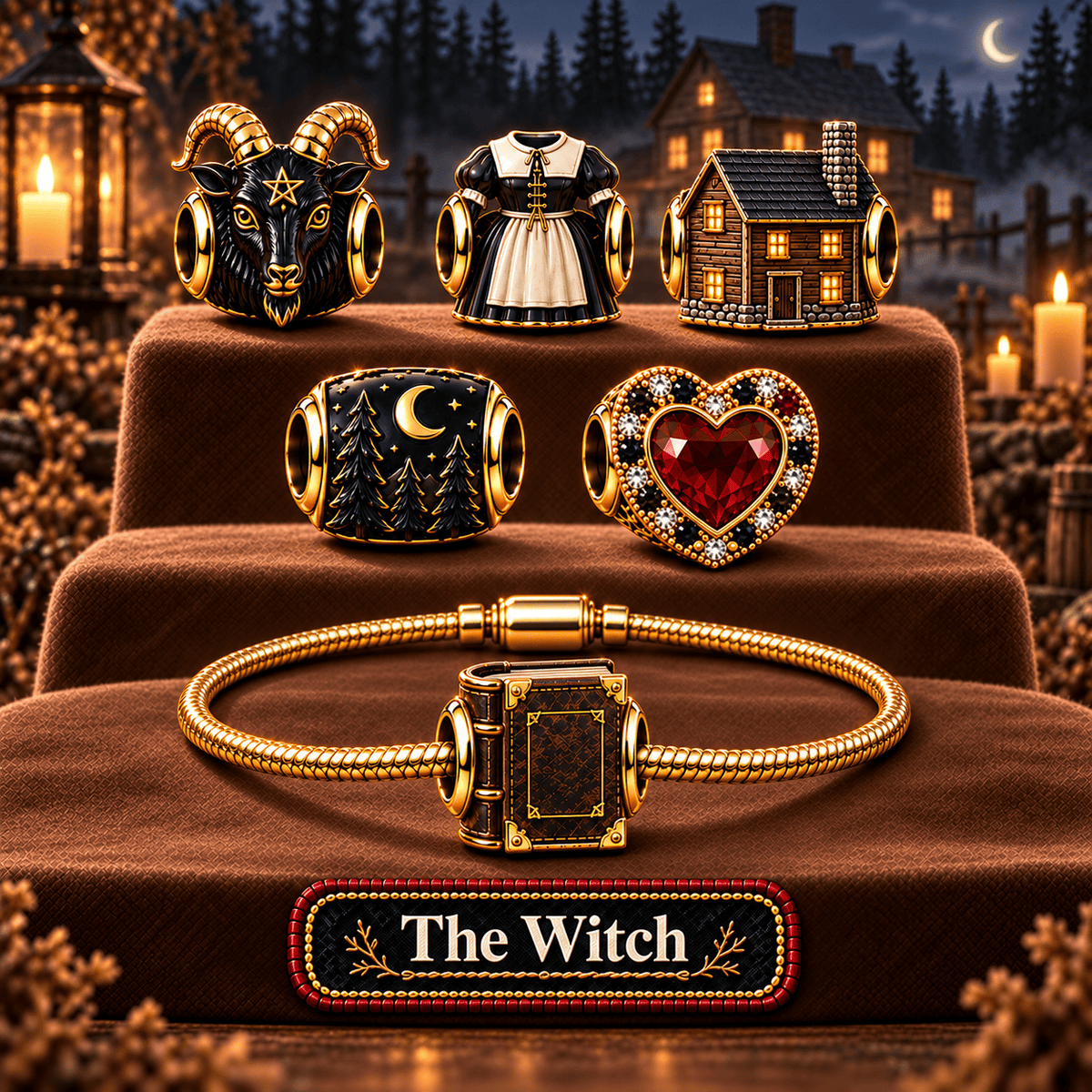 TWIT Gold Charm Set PNPA