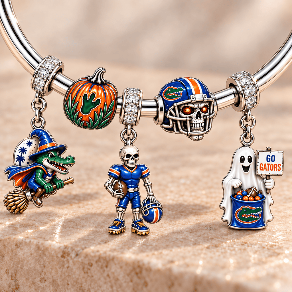 FGT Silver Charm Bracelet Set TMH