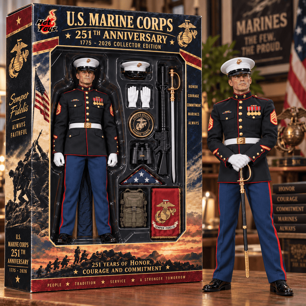 Premium USMC Commemorative Figure PDL