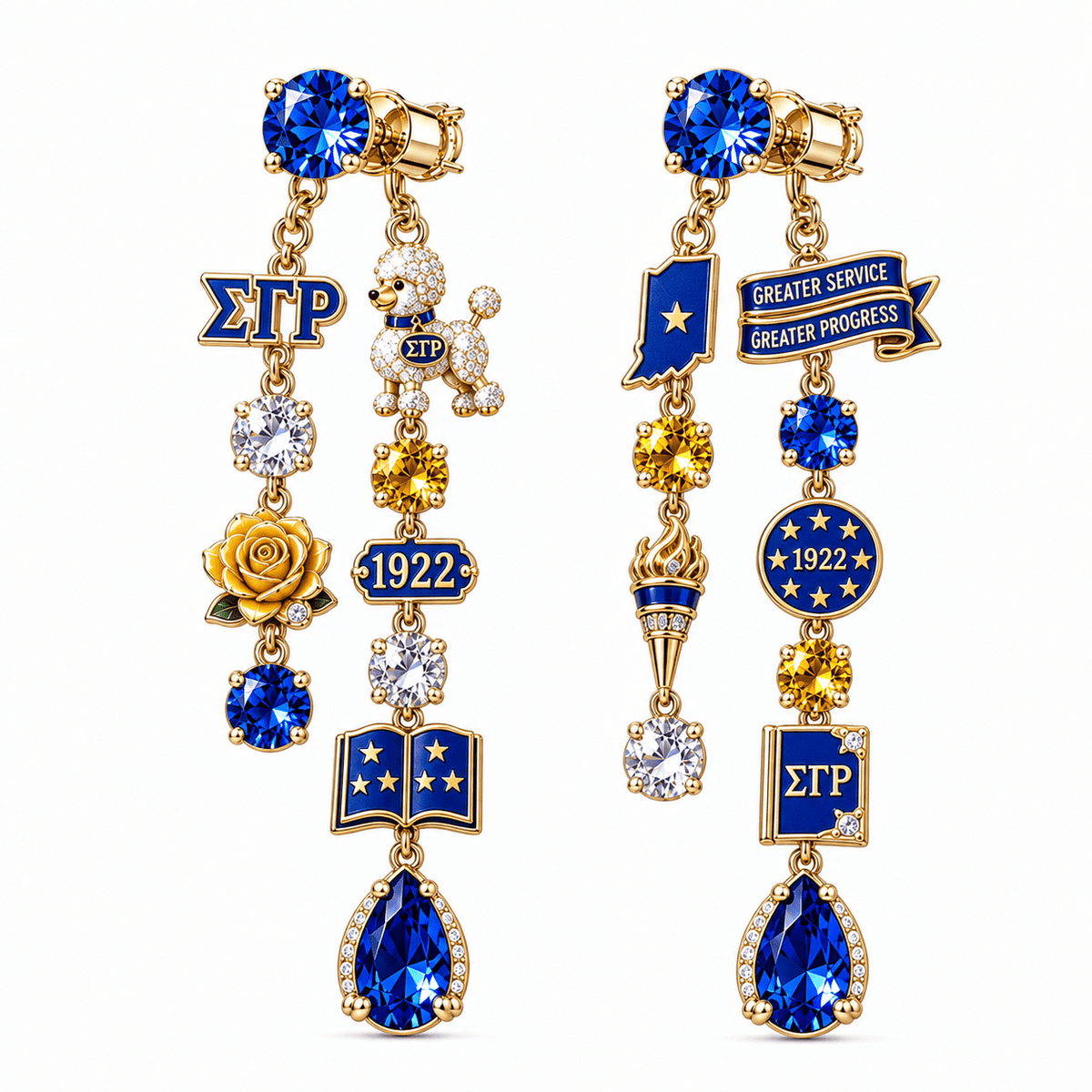 Premium SGRO Dangle Earrings NTNA