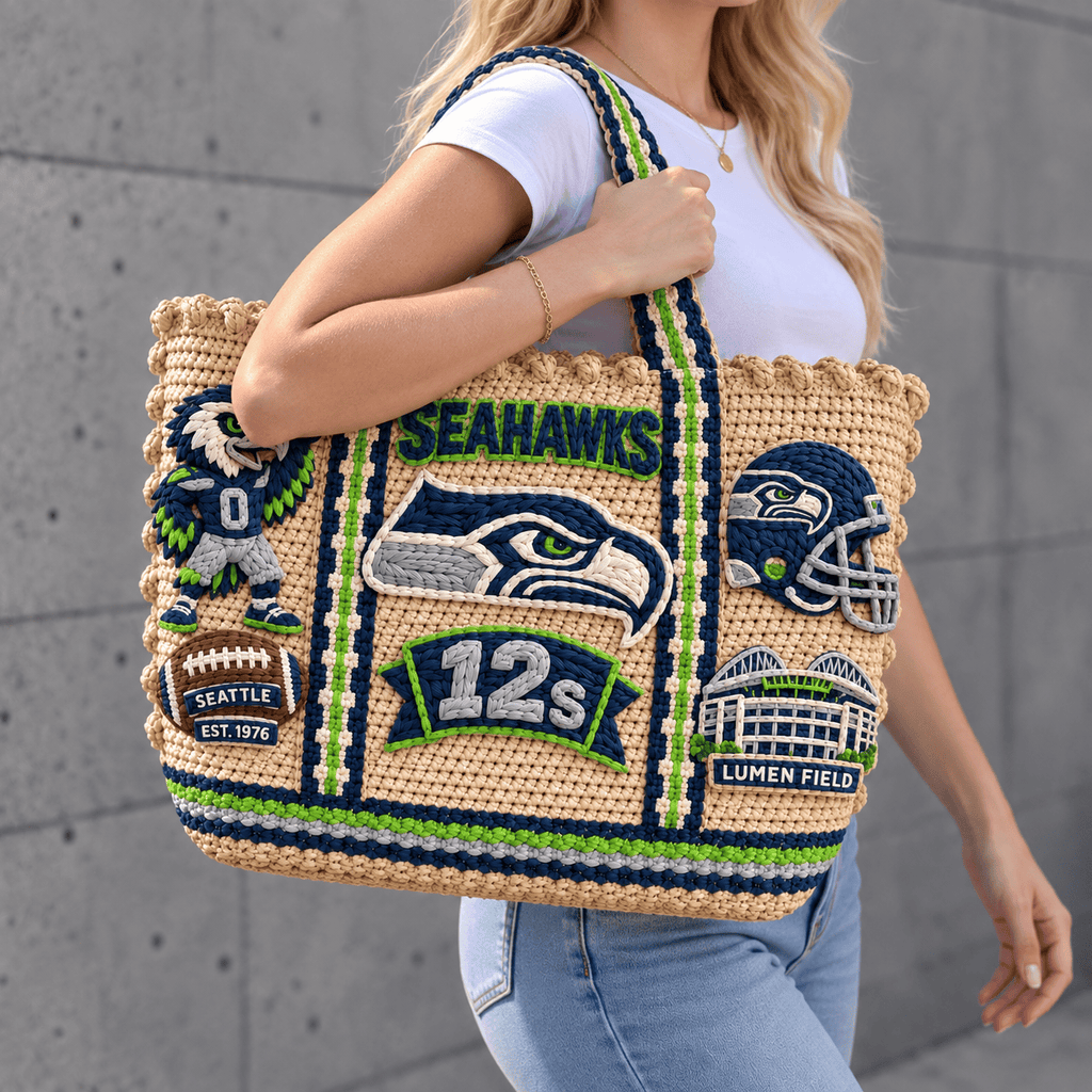 STSH Straw-Style Embellished Tote Bag NTKO