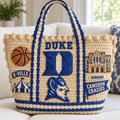 DBD Straw-Style Embellished Tote Bag HTTT