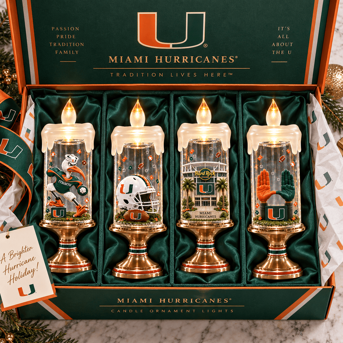 Premium MHC Candle Ornament Lights PVNA
