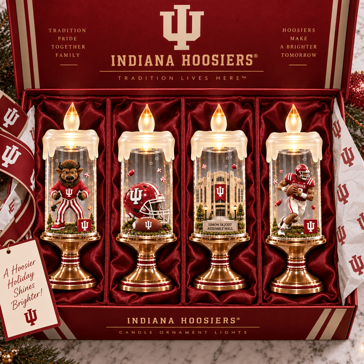Premium IDH Candle Ornament Lights PVNA