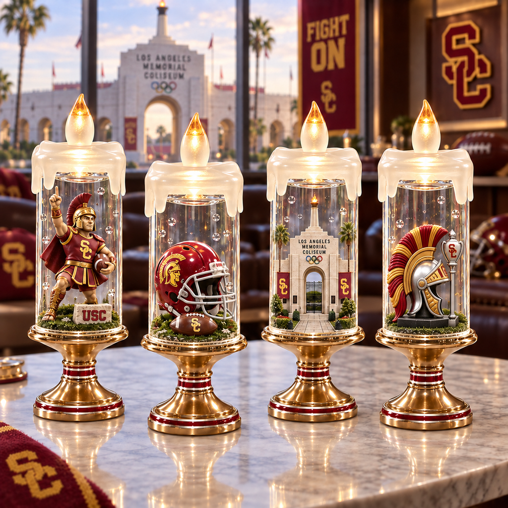 Premium USC Candle Ornament Lights TTMH